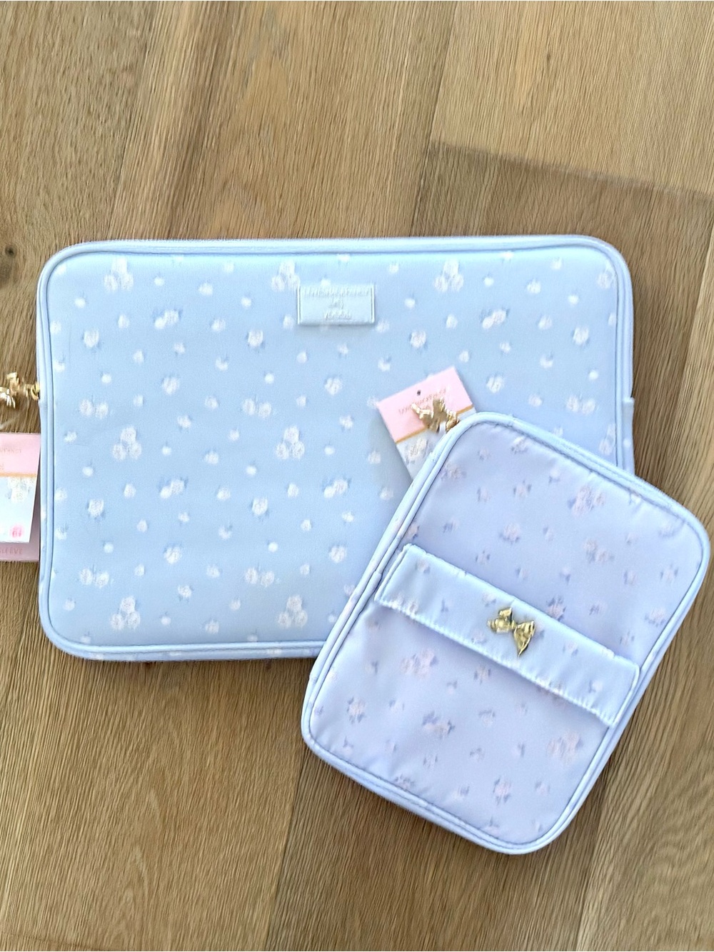 LoveShackFancy x Target Everblooming Rosettes Laptop case + Tech organizer set